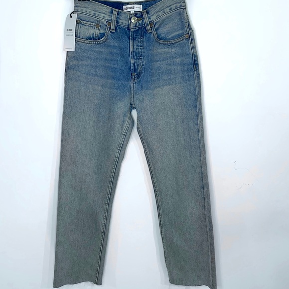 Re/Done Denim - RE/DONE Stove Crop High Rise Jeans 23
